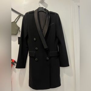black long blazer